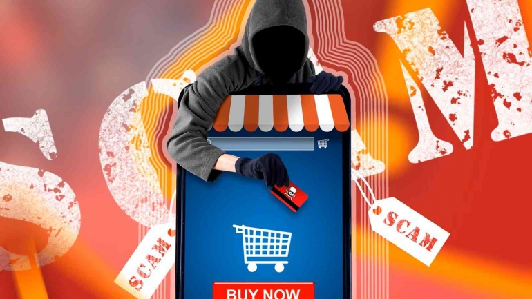 ciri toko online palsu